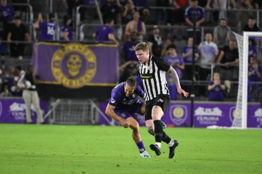 Orlando City SC, 18 Şubat 2020 tarihinde Exploria Stadyumu 'nda oynanan Friendly Maçı' nda KR Reykjavik 'e ev sahipliği yaptı. Fotoğraf: Marty Jean-Louis