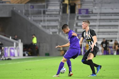 Orlando City SC, 18 Şubat 2020 tarihinde Exploria Stadyumu 'nda oynanan Friendly Maçı' nda KR Reykjavik 'e ev sahipliği yaptı. Fotoğraf: Marty Jean-Louis