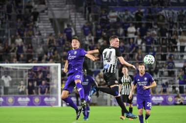 Orlando City SC, 18 Şubat 2020 tarihinde Exploria Stadyumu 'nda oynanan Friendly Maçı' nda KR Reykjavik 'e ev sahipliği yaptı. Fotoğraf: Marty Jean-Louis