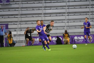 Orlando City SC, 18 Şubat 2020 tarihinde Exploria Stadyumu 'nda oynanan Friendly Maçı' nda KR Reykjavik 'e ev sahipliği yaptı. Fotoğraf: Marty Jean-Louis