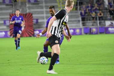 Orlando City SC, 18 Şubat 2020 tarihinde Exploria Stadyumu 'nda oynanan Friendly Maçı' nda KR Reykjavik 'e ev sahipliği yaptı. Fotoğraf: Marty Jean-Louis