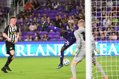 Orlando City SC, 18 Şubat 2020 tarihinde Exploria Stadyumu 'nda oynanan Friendly Maçı' nda KR Reykjavik 'e ev sahipliği yaptı. Fotoğraf: Marty Jean-Louis