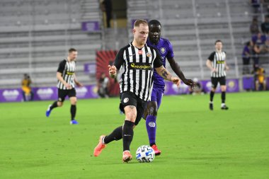 Orlando City SC, 18 Şubat 2020 tarihinde Exploria Stadyumu 'nda oynanan Friendly Maçı' nda KR Reykjavik 'e ev sahipliği yaptı. Fotoğraf: Marty Jean-Louis