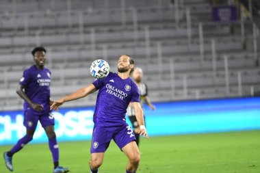 Orlando City SC, 18 Şubat 2020 tarihinde Exploria Stadyumu 'nda oynanan Friendly Maçı' nda KR Reykjavik 'e ev sahipliği yaptı. Fotoğraf: Marty Jean-Louis