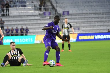 Orlando City SC, 18 Şubat 2020 tarihinde Exploria Stadyumu 'nda oynanan Friendly Maçı' nda KR Reykjavik 'e ev sahipliği yaptı. Fotoğraf: Marty Jean-Louis