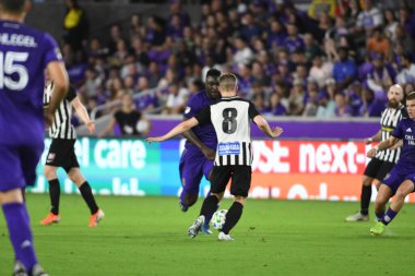 Orlando City SC, 18 Şubat 2020 tarihinde Exploria Stadyumu 'nda oynanan Friendly Maçı' nda KR Reykjavik 'e ev sahipliği yaptı. Fotoğraf: Marty Jean-Louis