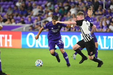 Orlando City SC, 18 Şubat 2020 tarihinde Exploria Stadyumu 'nda oynanan Friendly Maçı' nda KR Reykjavik 'e ev sahipliği yaptı. Fotoğraf: Marty Jean-Louis