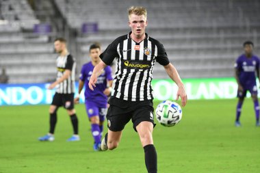 Orlando City SC, 18 Şubat 2020 tarihinde Exploria Stadyumu 'nda oynanan Friendly Maçı' nda KR Reykjavik 'e ev sahipliği yaptı. Fotoğraf: Marty Jean-Louis