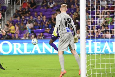 Orlando City SC, 18 Şubat 2020 tarihinde Exploria Stadyumu 'nda oynanan Friendly Maçı' nda KR Reykjavik 'e ev sahipliği yaptı. Fotoğraf: Marty Jean-Louis