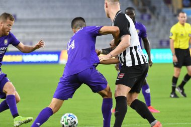 Orlando City SC, 18 Şubat 2020 tarihinde Exploria Stadyumu 'nda oynanan Friendly Maçı' nda KR Reykjavik 'e ev sahipliği yaptı. Fotoğraf: Marty Jean-Louis