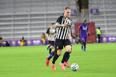 Orlando City SC, 18 Şubat 2020 tarihinde Exploria Stadyumu 'nda oynanan Friendly Maçı' nda KR Reykjavik 'e ev sahipliği yaptı. Fotoğraf: Marty Jean-Louis