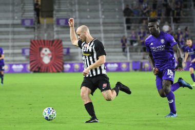 Orlando City SC, 18 Şubat 2020 tarihinde Exploria Stadyumu 'nda oynanan Friendly Maçı' nda KR Reykjavik 'e ev sahipliği yaptı. Fotoğraf: Marty Jean-Louis