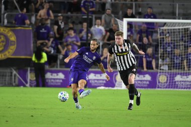 Orlando City SC, 18 Şubat 2020 tarihinde Exploria Stadyumu 'nda oynanan Friendly Maçı' nda KR Reykjavik 'e ev sahipliği yaptı. Fotoğraf: Marty Jean-Louis