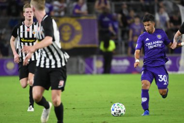 Orlando City SC, 18 Şubat 2020 tarihinde Exploria Stadyumu 'nda oynanan Friendly Maçı' nda KR Reykjavik 'e ev sahipliği yaptı. Fotoğraf: Marty Jean-Louis