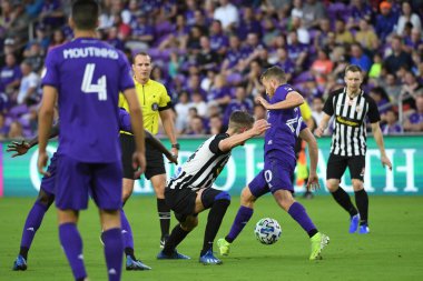 Orlando City SC, 18 Şubat 2020 tarihinde Exploria Stadyumu 'nda oynanan Friendly Maçı' nda KR Reykjavik 'e ev sahipliği yaptı. Fotoğraf: Marty Jean-Louis