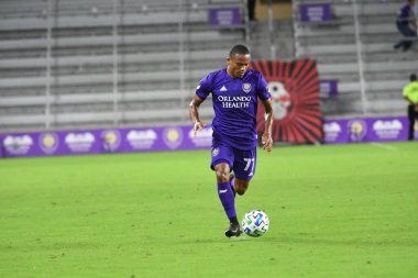 Orlando City SC, 18 Şubat 2020 tarihinde Exploria Stadyumu 'nda oynanan Friendly Maçı' nda KR Reykjavik 'e ev sahipliği yaptı. Fotoğraf: Marty Jean-Louis