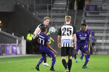 Orlando City SC, 18 Şubat 2020 tarihinde Exploria Stadyumu 'nda oynanan Friendly Maçı' nda KR Reykjavik 'e ev sahipliği yaptı. Fotoğraf: Marty Jean-Louis