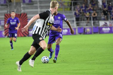 Orlando City SC, 18 Şubat 2020 tarihinde Exploria Stadyumu 'nda oynanan Friendly Maçı' nda KR Reykjavik 'e ev sahipliği yaptı. Fotoğraf: Marty Jean-Louis