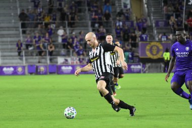 Orlando City SC, 18 Şubat 2020 tarihinde Exploria Stadyumu 'nda oynanan Friendly Maçı' nda KR Reykjavik 'e ev sahipliği yaptı. Fotoğraf: Marty Jean-Louis