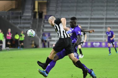 Orlando City SC, 18 Şubat 2020 tarihinde Exploria Stadyumu 'nda oynanan Friendly Maçı' nda KR Reykjavik 'e ev sahipliği yaptı. Fotoğraf: Marty Jean-Louis