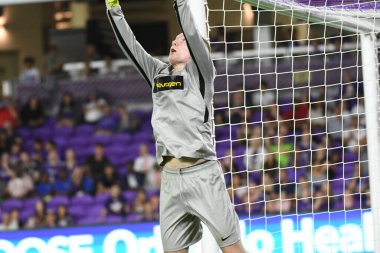Orlando City SC, 18 Şubat 2020 tarihinde Exploria Stadyumu 'nda oynanan Friendly Maçı' nda KR Reykjavik 'e ev sahipliği yaptı. Fotoğraf: Marty Jean-Louis