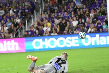 Orlando City SC, 18 Şubat 2020 tarihinde Exploria Stadyumu 'nda oynanan Friendly Maçı' nda KR Reykjavik 'e ev sahipliği yaptı. Fotoğraf: Marty Jean-Louis
