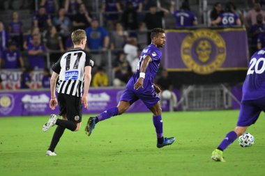 Orlando City SC, 18 Şubat 2020 tarihinde Exploria Stadyumu 'nda oynanan Friendly Maçı' nda KR Reykjavik 'e ev sahipliği yaptı. Fotoğraf: Marty Jean-Louis