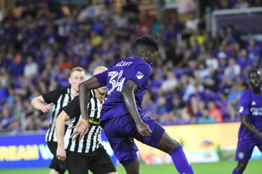 Orlando City SC, 18 Şubat 2020 tarihinde Exploria Stadyumu 'nda oynanan Friendly Maçı' nda KR Reykjavik 'e ev sahipliği yaptı. Fotoğraf: Marty Jean-Louis