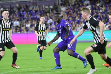 Orlando City SC, 18 Şubat 2020 tarihinde Exploria Stadyumu 'nda oynanan Friendly Maçı' nda KR Reykjavik 'e ev sahipliği yaptı. Fotoğraf: Marty Jean-Louis