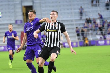 Orlando City SC, 18 Şubat 2020 tarihinde Exploria Stadyumu 'nda oynanan Friendly Maçı' nda KR Reykjavik 'e ev sahipliği yaptı. Fotoğraf: Marty Jean-Louis