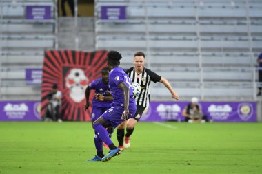 Orlando City SC, 18 Şubat 2020 tarihinde Exploria Stadyumu 'nda oynanan Friendly Maçı' nda KR Reykjavik 'e ev sahipliği yaptı. Fotoğraf: Marty Jean-Louis