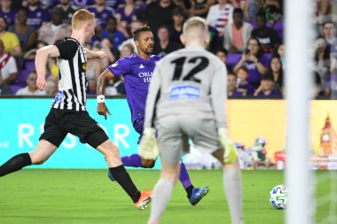 Orlando City SC, 18 Şubat 2020 tarihinde Exploria Stadyumu 'nda oynanan Friendly Maçı' nda KR Reykjavik 'e ev sahipliği yaptı. Fotoğraf: Marty Jean-Louis