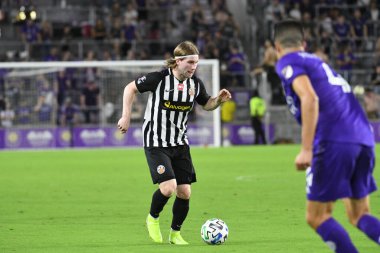 Orlando City SC, 18 Şubat 2020 tarihinde Exploria Stadyumu 'nda oynanan Friendly Maçı' nda KR Reykjavik 'e ev sahipliği yaptı. Fotoğraf: Marty Jean-Louis