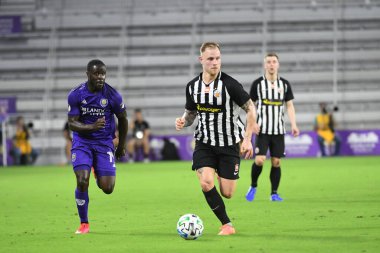 Orlando City SC, 18 Şubat 2020 tarihinde Exploria Stadyumu 'nda oynanan Friendly Maçı' nda KR Reykjavik 'e ev sahipliği yaptı. Fotoğraf: Marty Jean-Louis