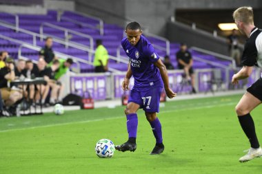 Orlando City SC, 18 Şubat 2020 tarihinde Exploria Stadyumu 'nda oynanan Friendly Maçı' nda KR Reykjavik 'e ev sahipliği yaptı. Fotoğraf: Marty Jean-Louis
