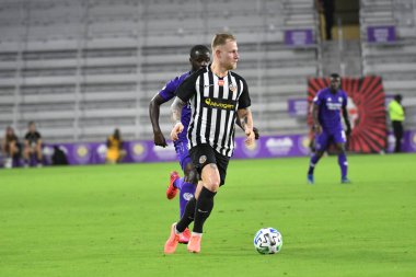 Orlando City SC, 18 Şubat 2020 tarihinde Exploria Stadyumu 'nda oynanan Friendly Maçı' nda KR Reykjavik 'e ev sahipliği yaptı. Fotoğraf: Marty Jean-Louis