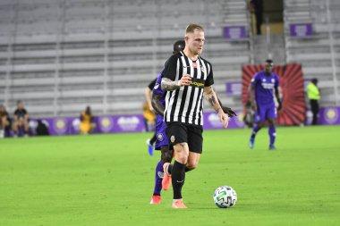 Orlando City SC, 18 Şubat 2020 tarihinde Exploria Stadyumu 'nda oynanan Friendly Maçı' nda KR Reykjavik 'e ev sahipliği yaptı. Fotoğraf: Marty Jean-Louis