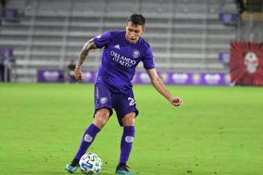 Orlando City SC, 18 Şubat 2020 tarihinde Exploria Stadyumu 'nda oynanan Friendly Maçı' nda KR Reykjavik 'e ev sahipliği yaptı. Fotoğraf: Marty Jean-Louis