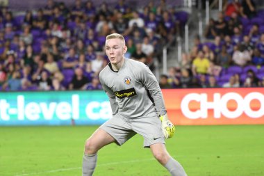 Orlando City SC, 18 Şubat 2020 tarihinde Exploria Stadyumu 'nda oynanan Friendly Maçı' nda KR Reykjavik 'e ev sahipliği yaptı. Fotoğraf: Marty Jean-Louis
