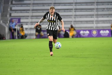 Orlando City SC, 18 Şubat 2020 tarihinde Exploria Stadyumu 'nda oynanan Friendly Maçı' nda KR Reykjavik 'e ev sahipliği yaptı. Fotoğraf: Marty Jean-Louis