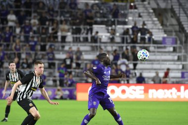 Orlando City SC, 18 Şubat 2020 tarihinde Exploria Stadyumu 'nda oynanan Friendly Maçı' nda KR Reykjavik 'e ev sahipliği yaptı. Fotoğraf: Marty Jean-Louis