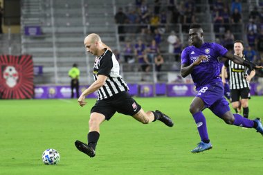Orlando City SC, 18 Şubat 2020 tarihinde Exploria Stadyumu 'nda oynanan Friendly Maçı' nda KR Reykjavik 'e ev sahipliği yaptı. Fotoğraf: Marty Jean-Louis