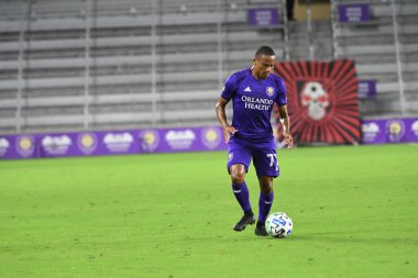 Orlando City SC, 18 Şubat 2020 tarihinde Exploria Stadyumu 'nda oynanan Friendly Maçı' nda KR Reykjavik 'e ev sahipliği yaptı. Fotoğraf: Marty Jean-Louis