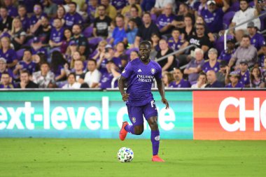 Orlando City SC, 18 Şubat 2020 tarihinde Exploria Stadyumu 'nda oynanan Friendly Maçı' nda KR Reykjavik 'e ev sahipliği yaptı. Fotoğraf: Marty Jean-Louis