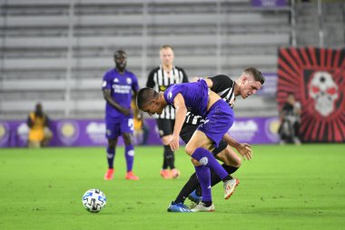 Orlando City SC, 18 Şubat 2020 tarihinde Exploria Stadyumu 'nda oynanan Friendly Maçı' nda KR Reykjavik 'e ev sahipliği yaptı. Fotoğraf: Marty Jean-Louis