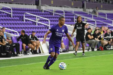 Orlando City SC, 18 Şubat 2020 tarihinde Exploria Stadyumu 'nda oynanan Friendly Maçı' nda KR Reykjavik 'e ev sahipliği yaptı. Fotoğraf: Marty Jean-Louis