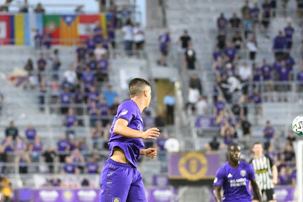 Orlando City Şubat 2020 Tarihinde Exploria Stadyumu Nda Oynanan Friendly — Stok fotoğraf