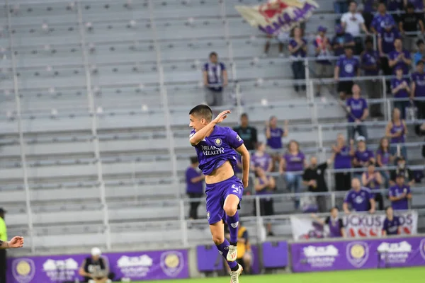 Anfitrião Orlando City Reykjavik Exploria Stadium Uma Partida Amigável Terça — Fotografia de Stock