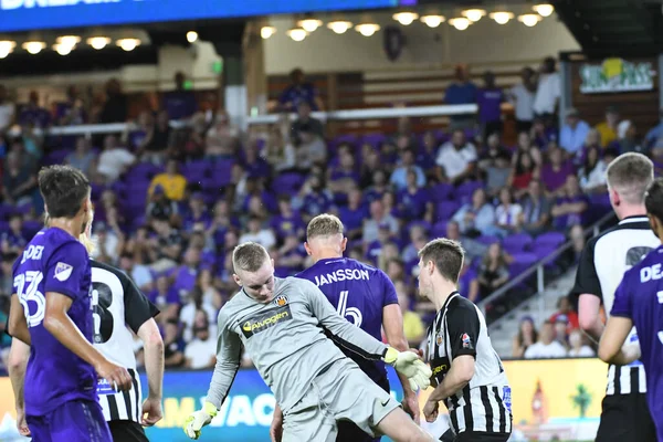 Anfitrião Orlando City Reykjavik Exploria Stadium Uma Partida Amigável Terça — Fotografia de Stock