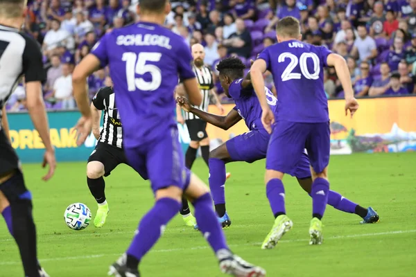 Orlando City Φιλοξενεί Reykjavik Στο Exploria Stadium Φιλικό Αγώνα Την — Φωτογραφία Αρχείου